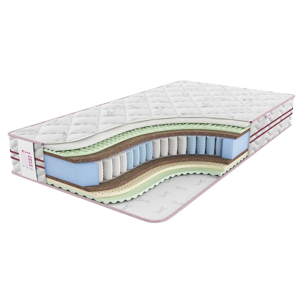 Матрас с независимыми пружинами Sontelle LeGross Klart Средне-мягкий / Средне-жесткий 195x190