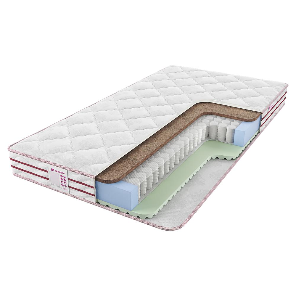 Матрас с независимыми пружинами Sontelle Progres ReFlex Kombi Средне-мягкий / Жесткий 90x195