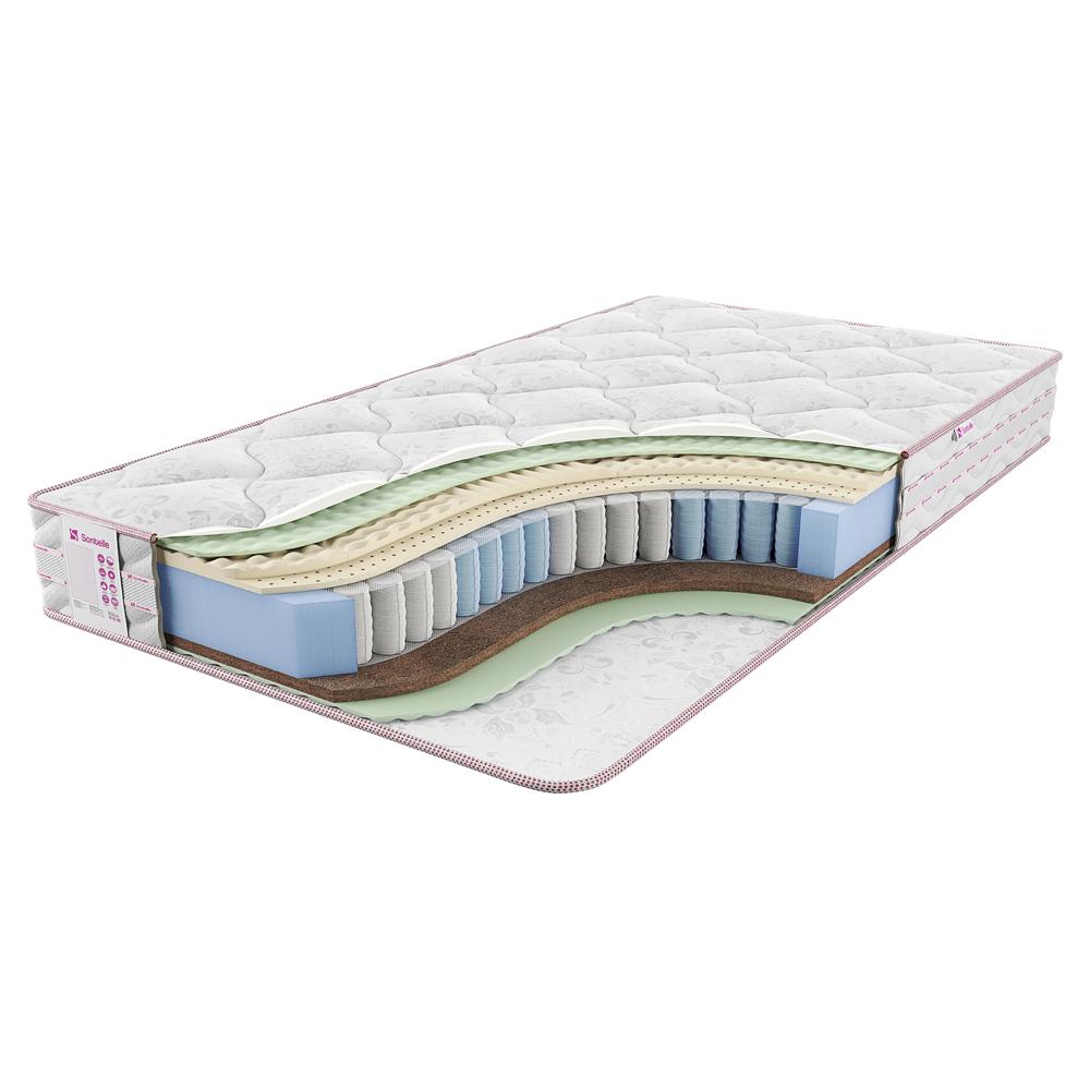 Матрас с независимыми пружинами Sontelle Vivre Castom flex Жесткий / Средне-мягкий 120x200